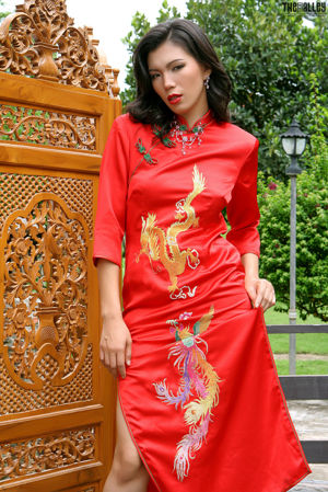 [TheBlackAlley/TBA黑巷] Wang Xiao Hong 古典旗袍