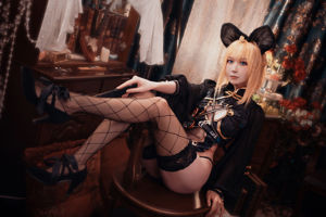 [Foto de COSER de una celebridad de Internet] La bloguera de anime A Bao también es una chica conejo, solo tu cheongsam