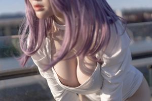 [Net Red COSER Photo] Anime blogger takes off his tail Mizuki - Rooftop