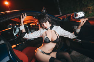 [Ảnh cosplay] Blogger anime Rana - Atago Racing