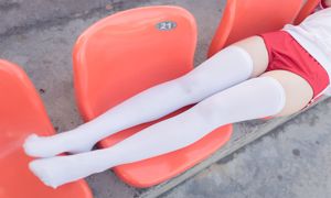 [风之领域] NO.112 运动场上的白丝体操服少女