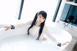 Panpan Dragon Girl Sunny "Melkbad Studentenkleding + Transparante Studentenkleding + Zwarte Tepelpatch" [Hideto XiuRen] NR.853