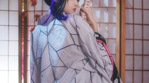 [COS Welfare] Anime blogger Nan Tao Momoko - Butterfly Ninja Team Uniform