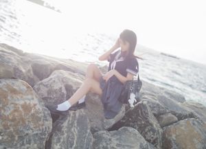 [COS Welfare] Blogerka anime Nan Tao Momoko - Blue jk