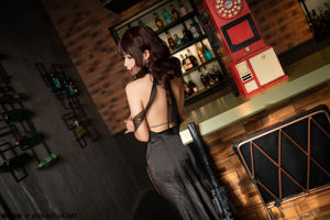 [Film Meow Sugar] VOL.336 Momoko Kwai Kwai Black Dress Tavern