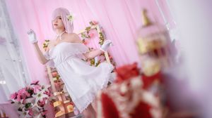 Coser Eel Fei Er popular "vestido branco Ma Xiu"