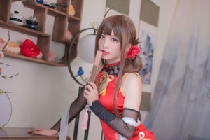 [Foto cosplay] Coser Hoshino saori - DSR-50 Peonia rossa