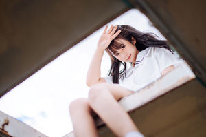 [COS福利] 微博福利姬鏡醬 - 靜夏之JK少女